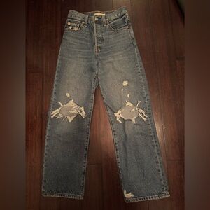 Levis Ribcage Straight Ankle Jean